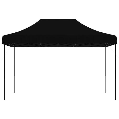 Pop op-festtelt 410x279x315 cm foldbart sort