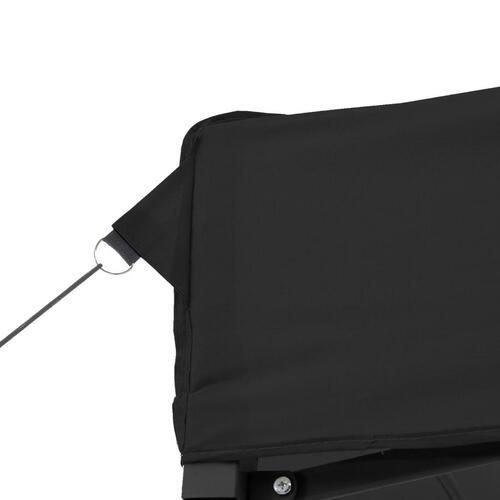 Pop op-festtelt 410x279x315 cm foldbart sort