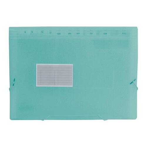 Organiser mappe Liderpapel FU13 Grøn A4