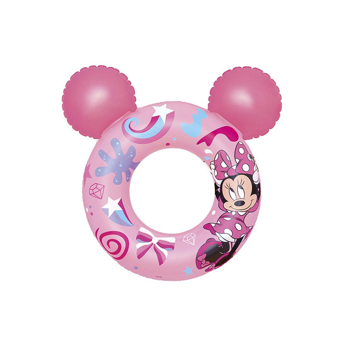 Bestway oppustelig badering - Minnie Mouse, 74 × 76 cm (pink) billede