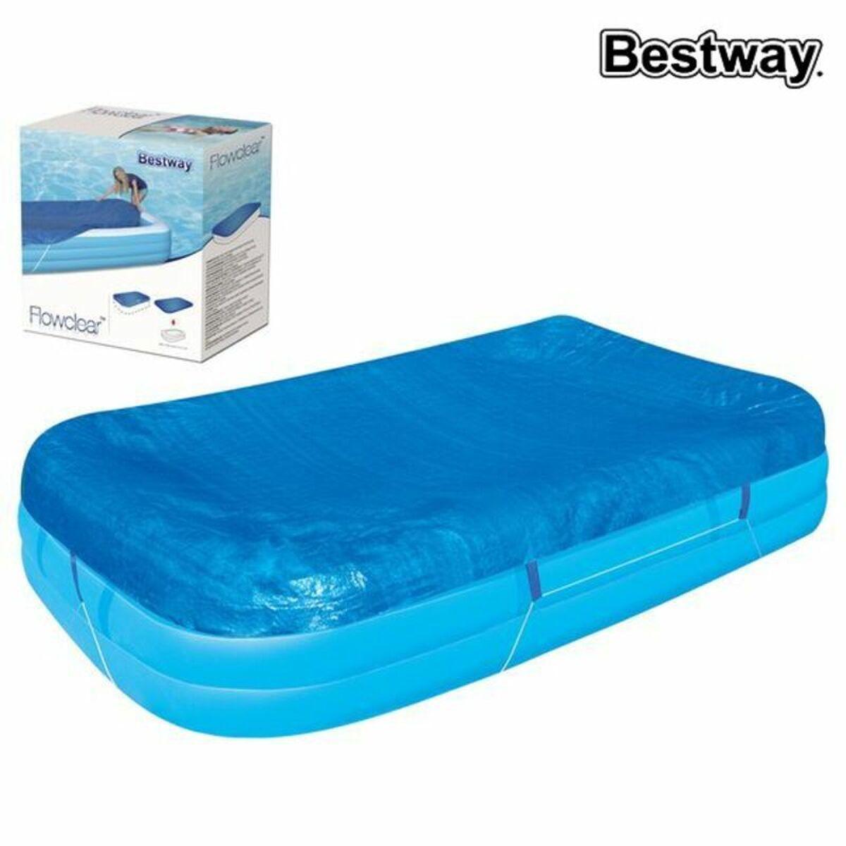Swimmingpool Cover Blå 305 x 183 cm