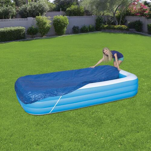 Swimmingpool Cover Blå 305 x 183 cm