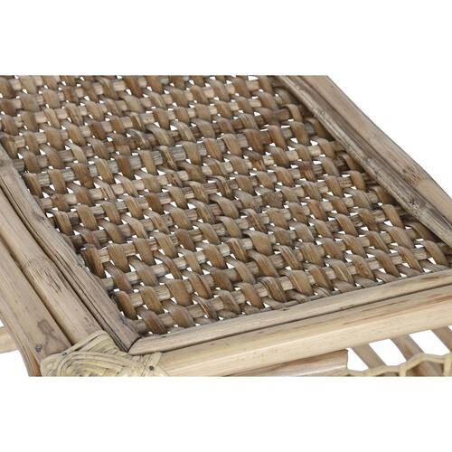 Sofabord Home ESPRIT Natur Bambus Rattan 76 x 46 x 40 cm