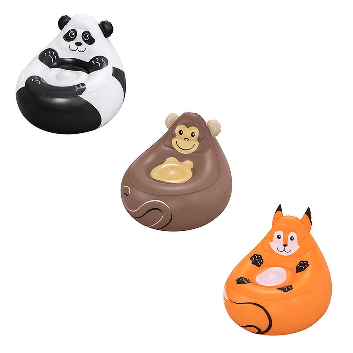 Bestway oppustelig lænestol til børn 72 × 72 × 64 cm