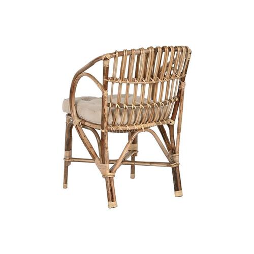 Vrtni stol Home ESPRIT Bambus Rattan 58 x 65 x 85 cm