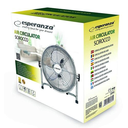 Bordventilator Esperanza EHF005 Krom 50 W
