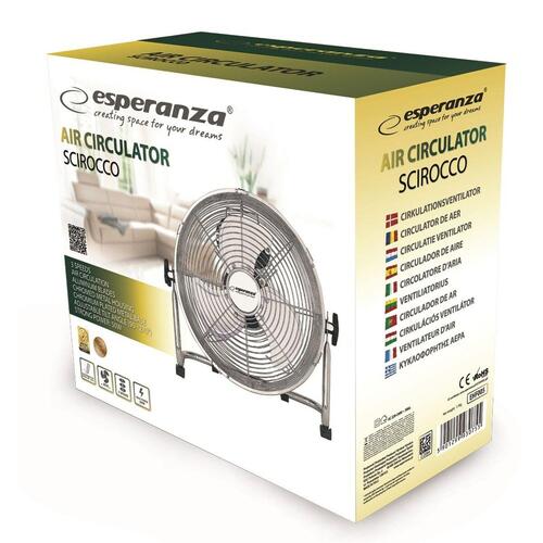 Bordventilator Esperanza EHF005 Krom 50 W