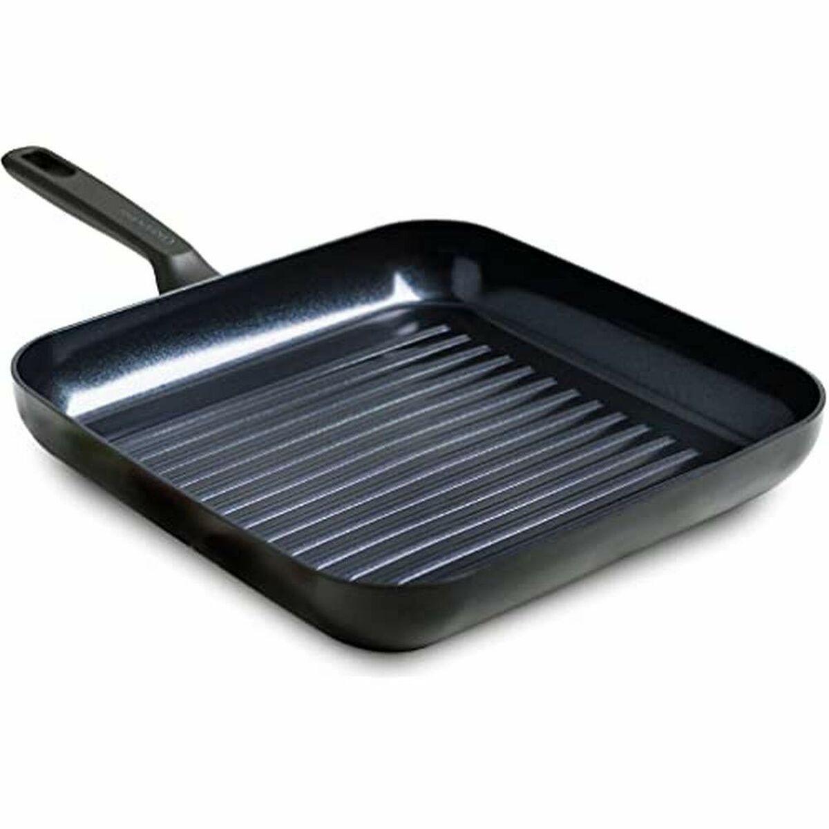 GreenPan Memphis stegepande/grillpande 28 cm - sort aluminium