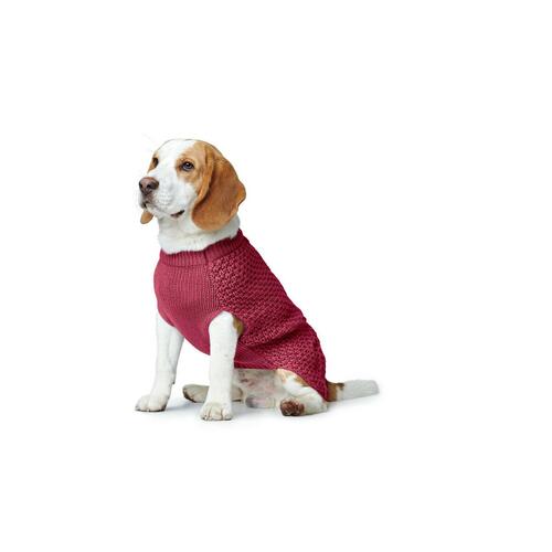 Sweater til hund Hunter Malmö Bourgogne