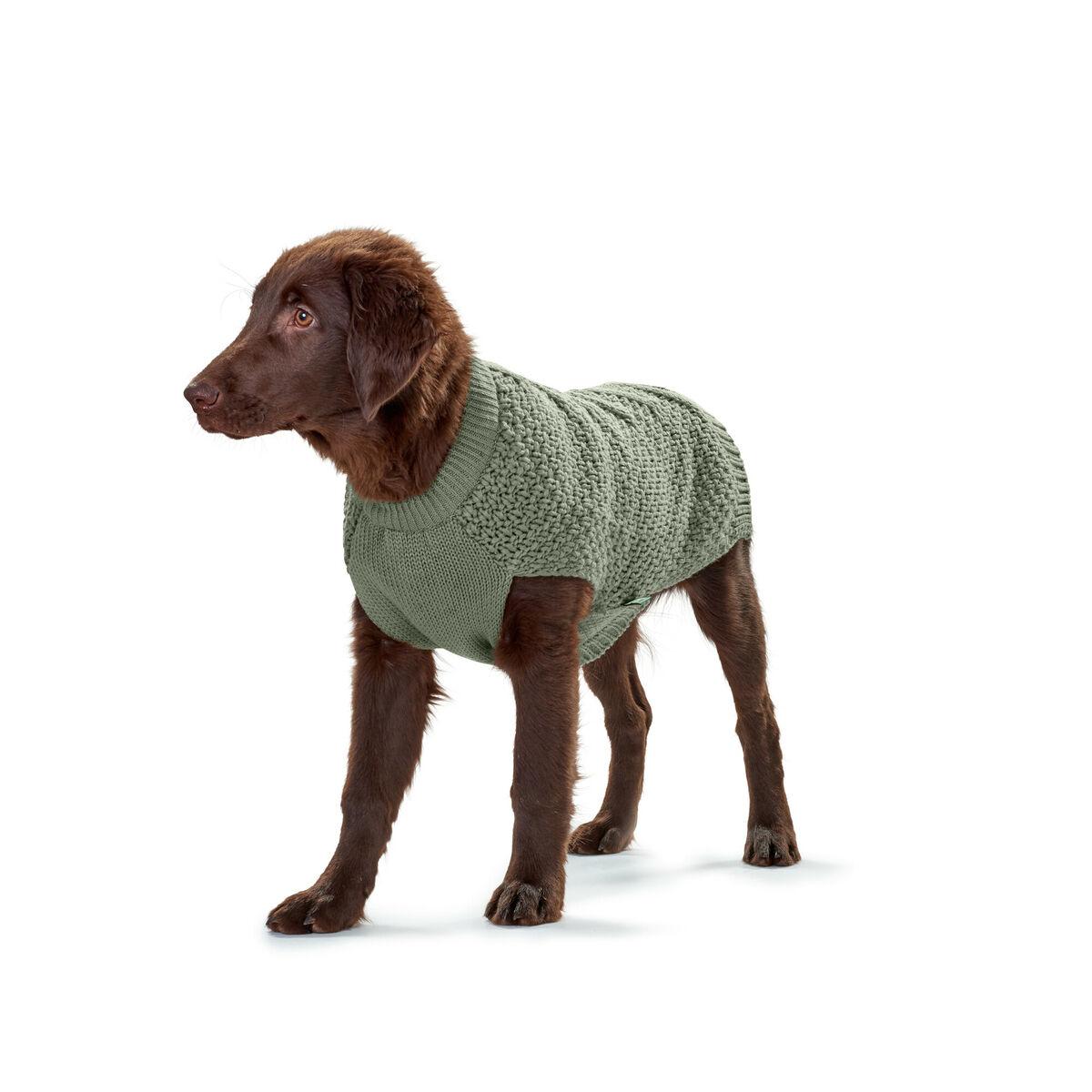 Hunter Malmö hundesweater - Grøn, 25 cm