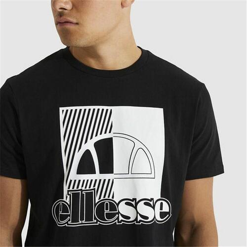 Kortærmet T-shirt til Mænd Ellesse Chamuel Sort L
