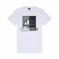 Kortærmet T-shirt til Mænd Ellesse Chamuel Hvid L