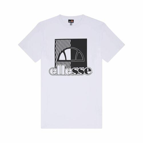 Kortærmet T-shirt til Mænd Ellesse Chamuel Hvid L