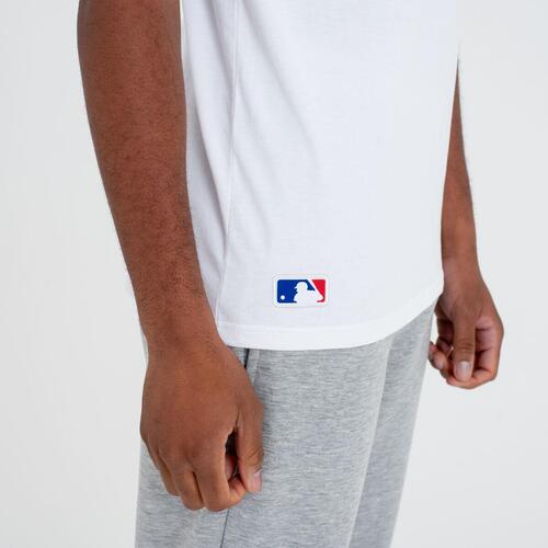 Kortærmet T-shirt til Mænd New Era NOS MLB NEYYAN 60416755 Hvid M