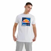 Kortærmet T-shirt til Mænd Ellesse Michaelo Hvid XL