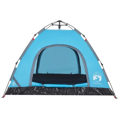 3-personers campingtelt quick-release blå