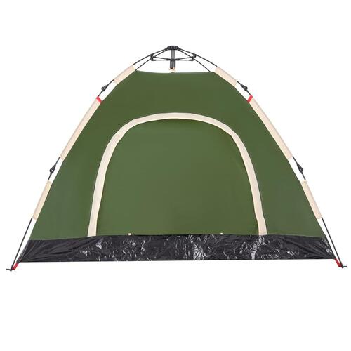 3-personers campingtelt vandafvisende quick-release grøn