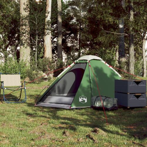 2-personers campingtelt vandafvisende kuppel grøn