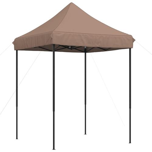 Pop op-festtelt 200x200x306 cm foldbart brun