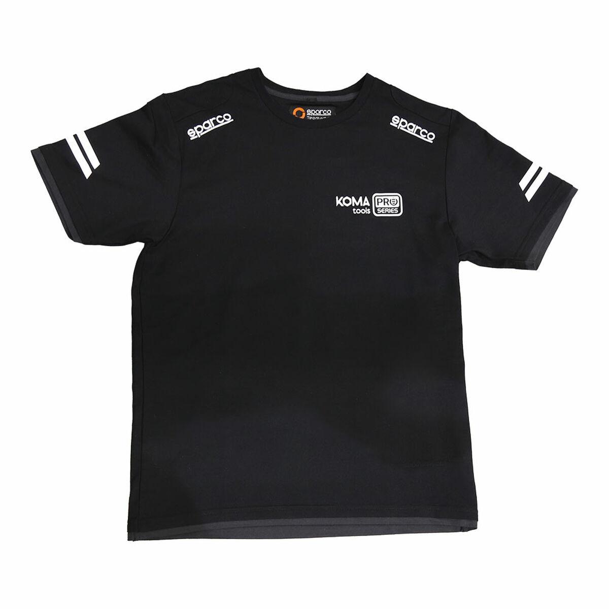 Sparco Koma Tools unisex kortærmet T-shirt - L, sort