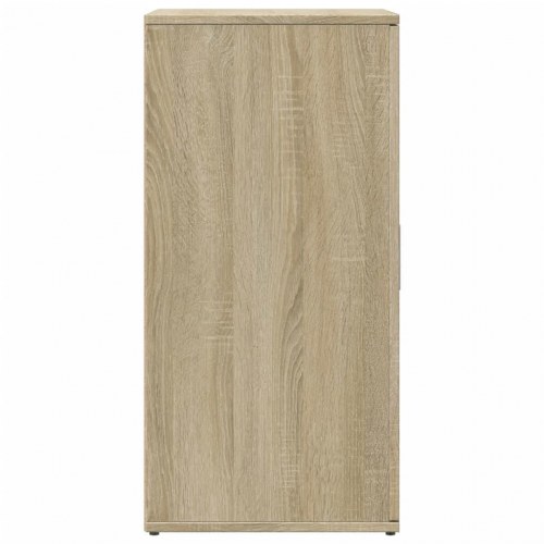 Kommoder 2 stk. 59x39x80 cm konstrueret træ sonoma-eg