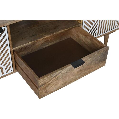 møbler Home ESPRIT Hvid Mangotræ 160 x 41 x 55 cm