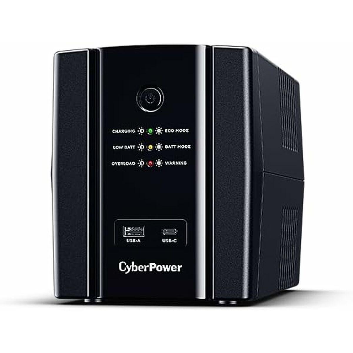 CyberPower UT1500EG UPS - 1500 VA, 900 W, sort billede