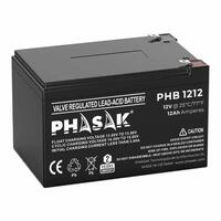 Batteri til System til Uafbrydelig Strømforsyning Phasak PHB 1212 12 Ah 12 V