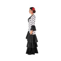 Kostume til voksne Sort Flamenco danser XXL
