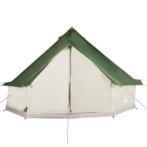 6-personers campingtelt vandafvisende grøn