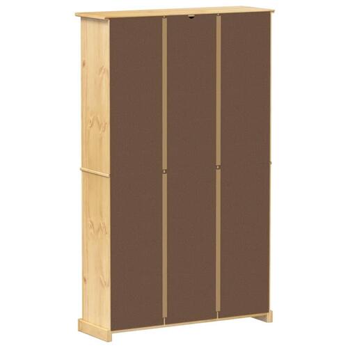 Skoskab Corona 99x32x163,5 cm massivt fyrretræ