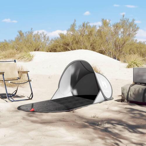 Strandtelt pop-up vandafvisende grå