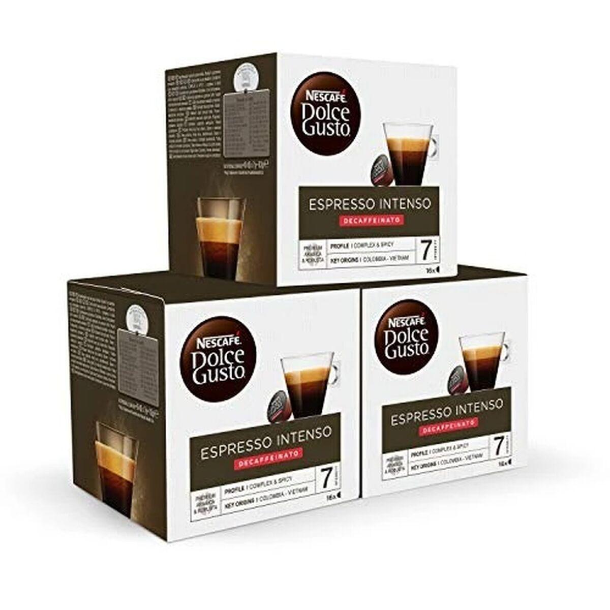 Kaffekapsler Nescafé Dolce Gusto Espresso Intenso Decaf - 48 kapsler