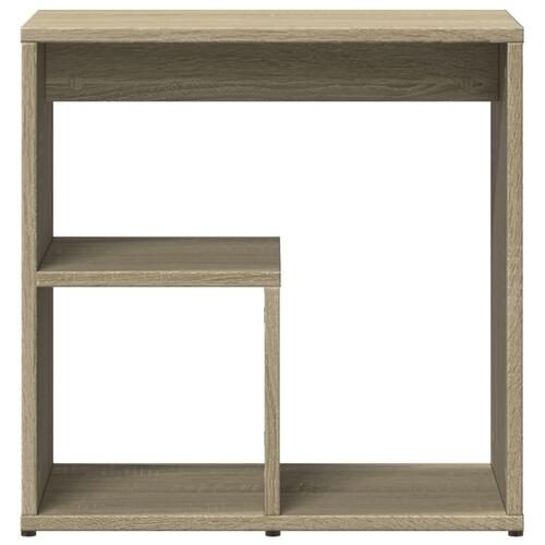 Sidebord 50x30x50 cm konstrueret træ sonoma-egetræsfarvet