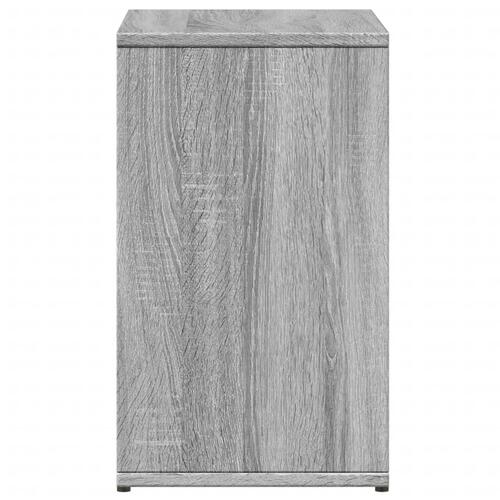 Sidebord 2 stk. 50x30x50 cm konstrueret træ grå sonoma-eg