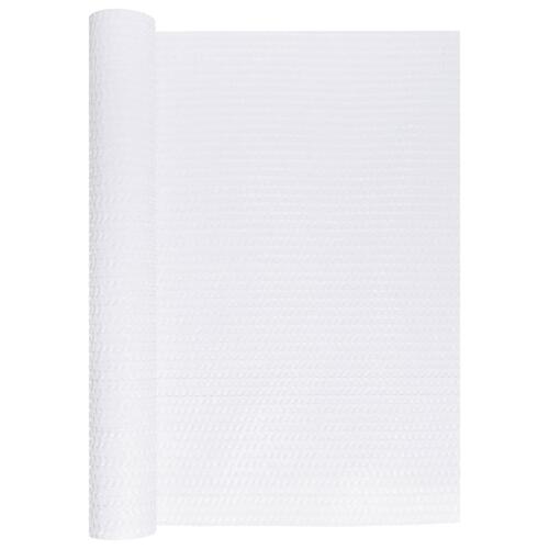 Altanafskærmning 600x80 cm polyrattan hvid
