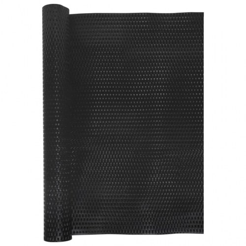 Altanafskærmning i polyrattan 1000 × 90 cm - sort