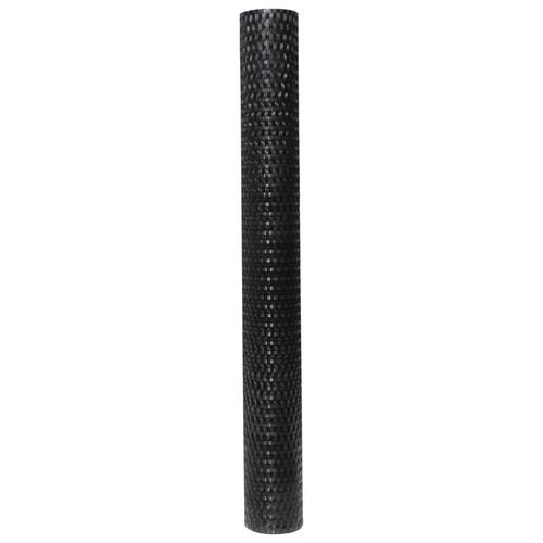 Altanafskærmning 300x80 cm polyrattan sort
