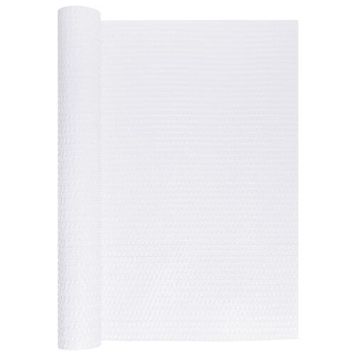 Altanafskærmning 500x90 cm polyrattan hvid