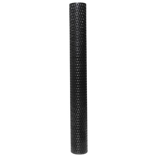 Altanafskærmning 500x90 cm polyrattan sort