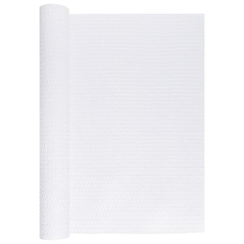 Altanafskærmning 1000x90 cm polyrattan hvid