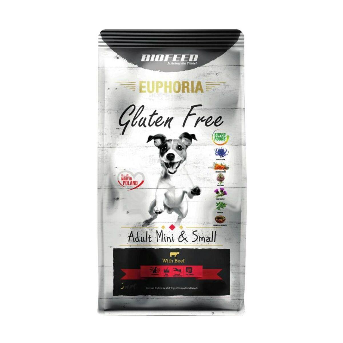 Foder Biofeed Adult Mini & Small Oksekød 12 kg