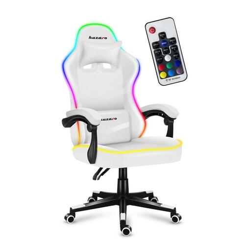 Gaming-stol Huzaro Force 4.4 RGB Hvid