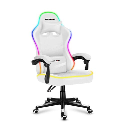 Gaming-stol Huzaro Force 4.4 RGB Hvid