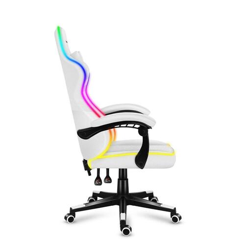 Gaming-stol Huzaro Force 4.4 RGB Hvid