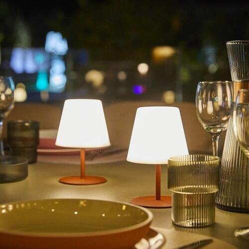 Bordlampe Lumisky Mørkebrun