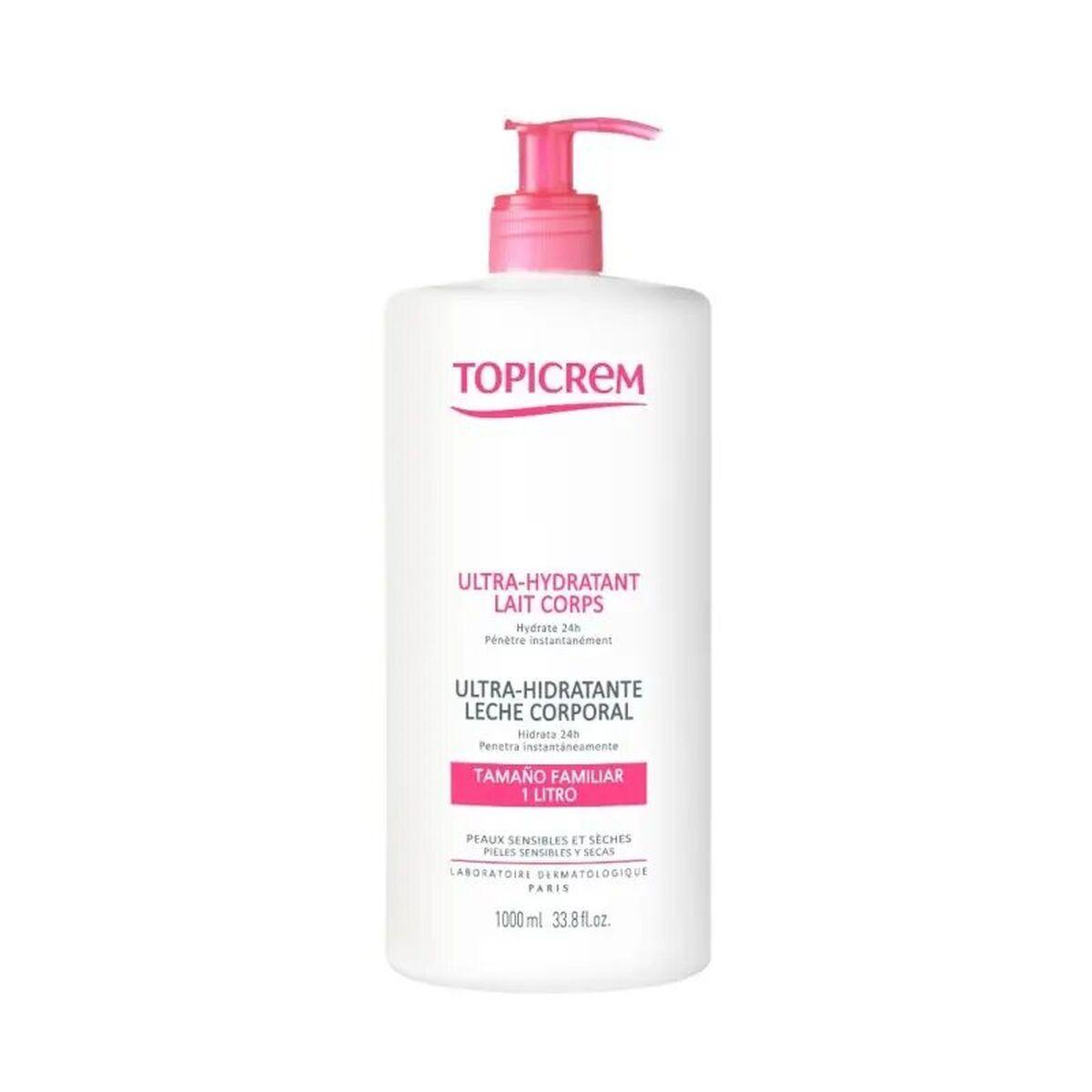 Topicrem Ultra-Moisturizing kropsmælk 1 l - bodylotion til tør og sensitiv hud