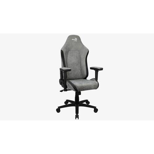 Gaming-stol Aerocool Crown AeroSuede Sort Grå