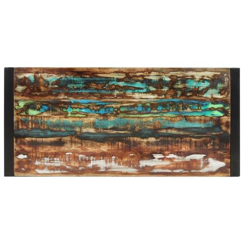 Spisebord 120x55x76 cm massivt genbrugstræ
