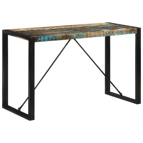 Spisebord 120x55x76 cm massivt genbrugstræ
